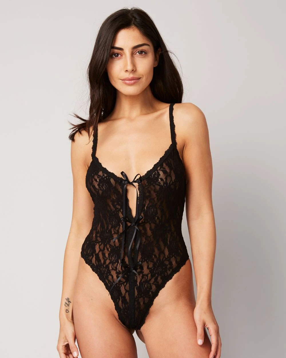 Hanky Panky Racy Open Gusset Keyhole Teddy Hanky Panky Racy Open Gusset Keyhole Teddy