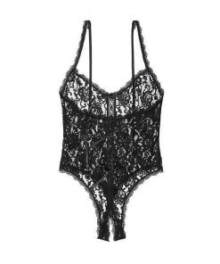 Hanky Panky Racy Open Gusset Keyhole Teddy