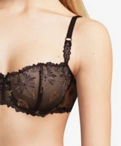 Chantelle Champs Elysees Lace Demi Bra DD+ 2 Chantelle Champs Elysees Lace Demi Bra DD+
