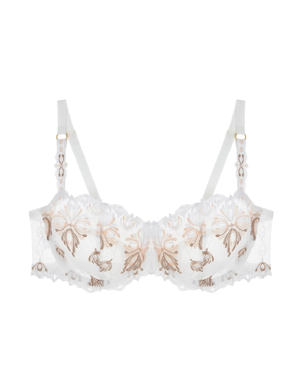 Chantelle Champs Elysees Lace Demi Bra 1 Chantelle Champs Elysees Lace Demi Bra