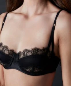 Kiki De Montparnasse Bras Lace Inset Balconette Bra