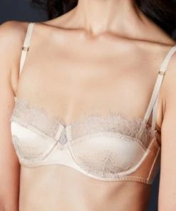 Kiki De Montparnasse Lace Inset Balconette Bra Kiki De Montparnasse