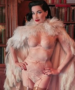 Dita Von Teese Lurex Lace Underwire Bra