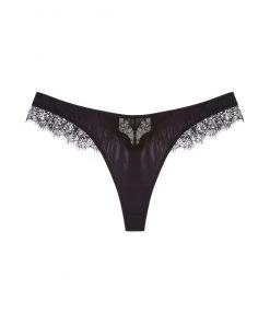 Kiki De Montparnasse Lace Inset Thong
