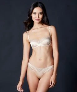 Kiki De Montparnasse Lace Inset Thong Kiki De Montparnasse