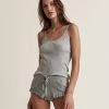 Skin Cotton Rib Rafaela Short