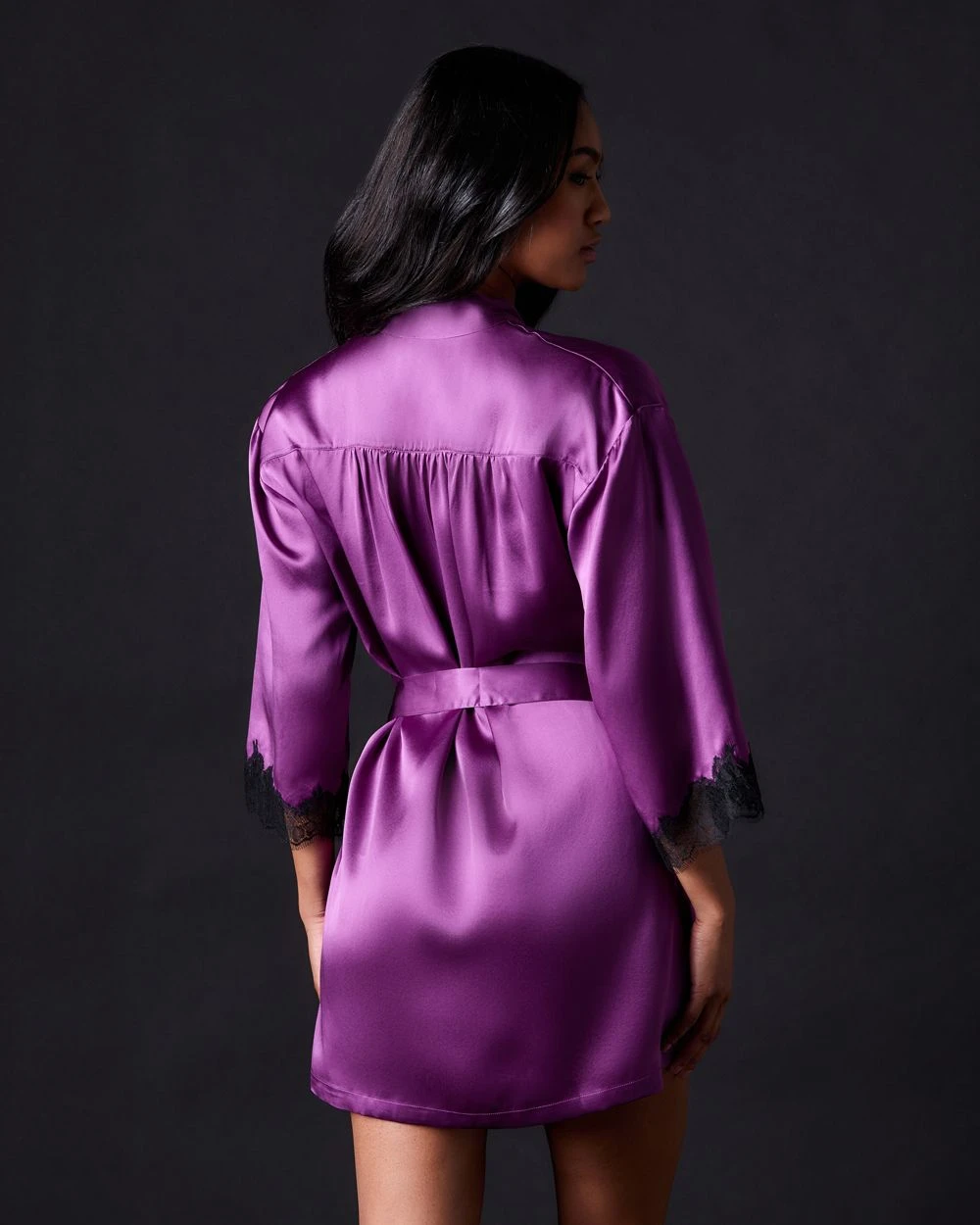 Journelle Chevron Down Icon Charlotte Short Robe 3 Journelle Chevron Down Icon Charlotte Short Robe