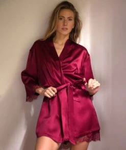 Journelle Chevron Down Icon Charlotte Short Robe