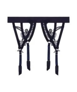 Fleur Of England Fleur Of England Midnight Suspender Belt