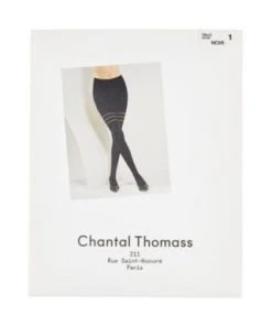 Chantal Thomass Hosiery Opaque Graphic Lines Pantyhose Sale