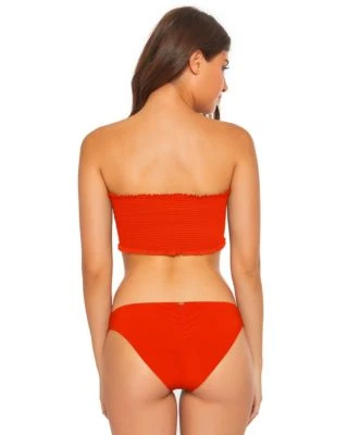 PilyQ Lust Basic Ruched Bikini Bottom Swimwear 2 PilyQ Lust Basic Ruched Bikini Bottom Swimwear