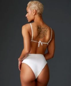 WeWoreWhat Swimwear Leigh Top