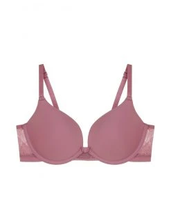 OnGossamer DD+ Sleek Micro Push Up Bra With Lace