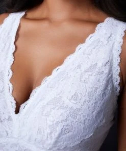 Cosabella Never Say Never Curvy Plungie Longline Bralette Bras