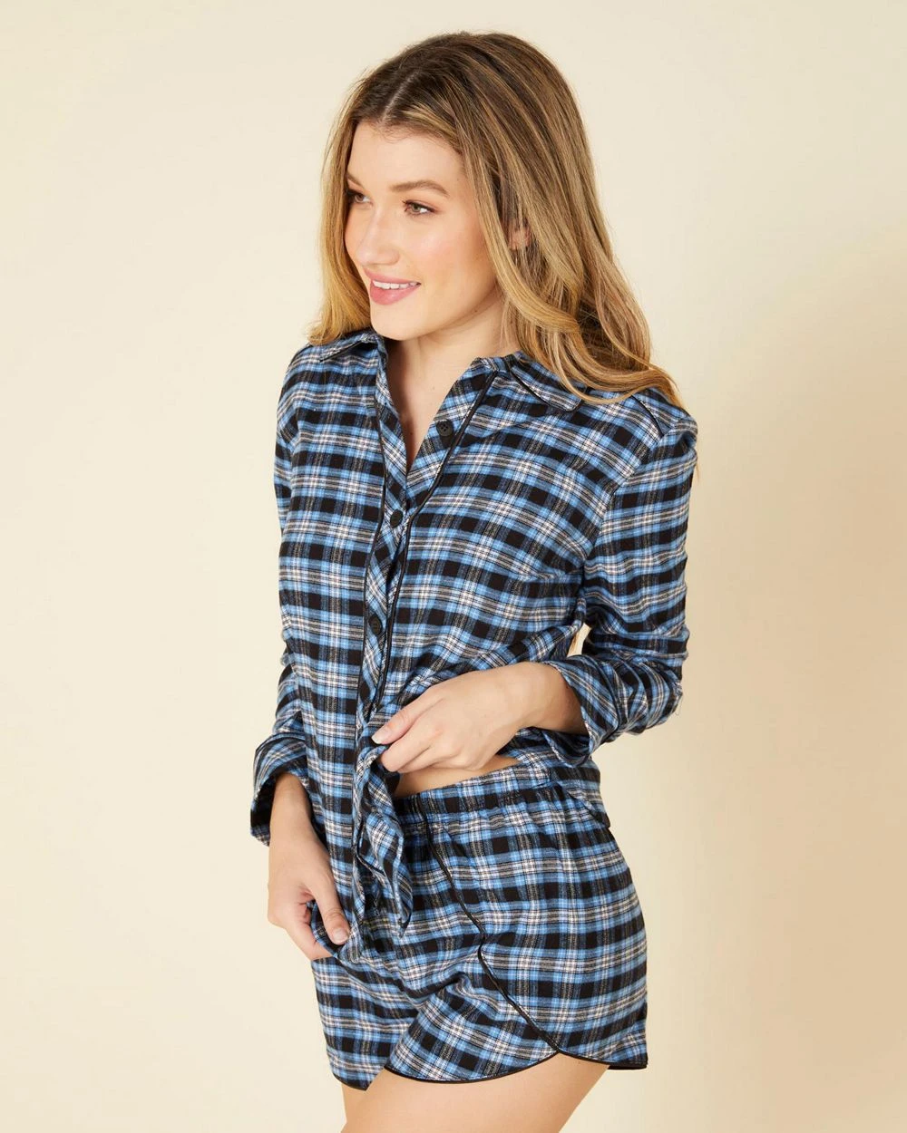 Cosabella Bella Warm Long Sleeve & Boxer Pajama Set Cosabella Bella Warm Long Sleeve & Boxer Pajama Set