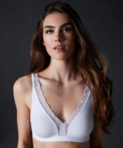 Hanro Bras Cotton Lace Soft Cup Bra
