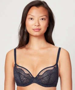 Liberte Bowery Mesh Plunge Bra Bras