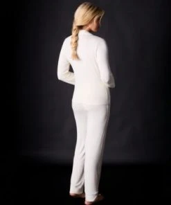 Journelle Chevron Down Icon Lilly Long Sleeve & Pant Pajama Set