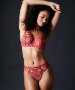 TeAmore Spotlight Embroidered Thong