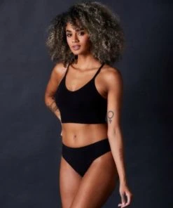 OnGossamer Cabana Cotton Seamless Thong