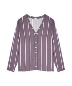 Hanro Woven Long Sleeve Pajama Shirt Sale