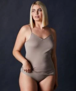 Hanro Cotton Seamless V Neck Cami Sale