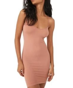 Free People Intimately FP Chevron Down Icon Seamless Mini Slip