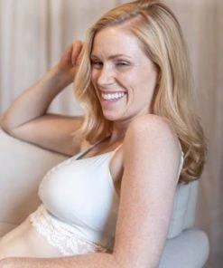 Everviolet Astrid Jersey Pocketed Bralette With Lace Bras