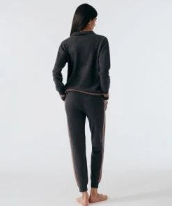 Else Cashmere Open Collar Sweater