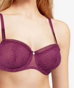 Chantelle C Jolie Lace Unlined Demi Bra