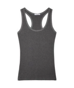Collezione Privata Fine Rib Racerback Tank