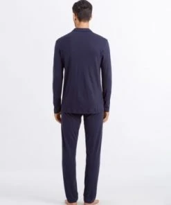 Hanro Night And Day Long Sleeve Men's Pajama 6 Hanro Night And Day Long Sleeve Men's Pajama