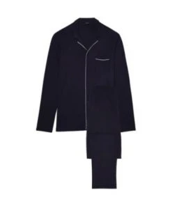 Hanro Night And Day Long Sleeve Men's Pajama 7 Hanro Night And Day Long Sleeve Men's Pajama