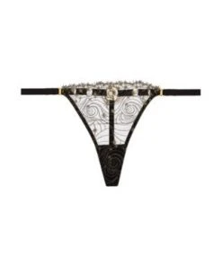 Bordelle Selene Strap Thong 3 Bordelle Selene Strap Thong