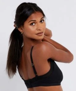 Pea In The Pod Bras Mesh Trim Crossover Nursing Bra 3 Pea In The Pod Bras Mesh Trim Crossover Nursing Bra