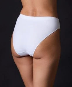 OnGossamer Cabana Cotton Seamless Hi-Cut Brief Underwear