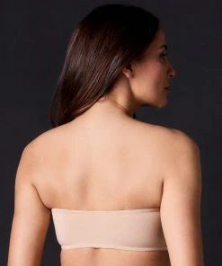 OnGossamer Bras Cabana Cotton Bandeau Bralette