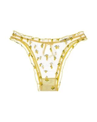 Le Petit Trou Citron Ruffled Briefs Underwear Le Petit Trou Citron Ruffled Briefs Underwear