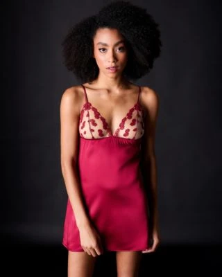 Fleur Of England Ruby Silk Babydoll Chevron Down Icon 2 Fleur Of England Ruby Silk Babydoll Chevron Down Icon