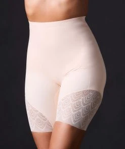 Chantelle Lace Shapewear High Waist Mid-Thigh Shaper