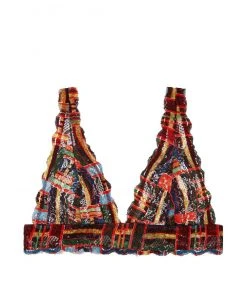 Cosabella Never Say Never Printed Tall Triangle Bralette Bras