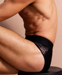 Menagerie Underwear Core Lace Hip Brief