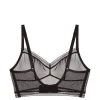 Samantha Chang Jet Set Mesh Longline Bra Bras