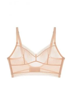 Samantha Chang Jet Set Mesh Longline Bra