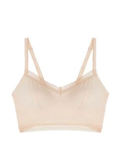 Samantha Chang Jet Set Supima Cotton Longline Bra