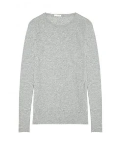 Skin Organic Pima Cotton Long Sleeve Tee Chevron Down Icon