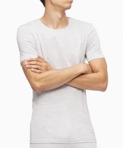 Calvin Klein Ultra Soft Modern Short Sleeve Crew Neck Tee Chevron Down Icon