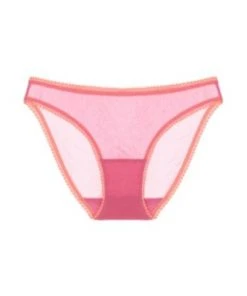 OnGossamer Solid Mesh Hip Bikini OnGossamer