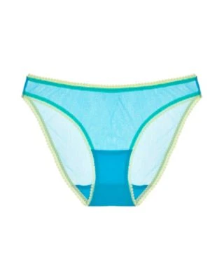 OnGossamer OnGossamer Solid Mesh Hip Bikini OnGossamer OnGossamer Solid Mesh Hip Bikini