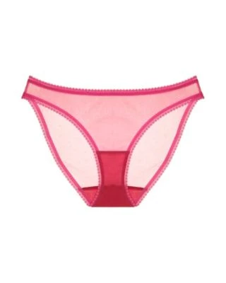 OnGossamer OnGossamer Solid Mesh Hip Bikini OnGossamer OnGossamer Solid Mesh Hip Bikini